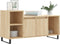 vidaXL - Tv-meubel - 100x35x55 - cm - bewerkt - hout - sonoma - eikenkleurig