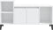 vidaXL - Tv-meubel - 100x35x55 - cm - bewerkt - hout - wit