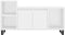 vidaXL - Tv-meubel - 100x35x55 - cm - bewerkt - hout - wit