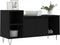 vidaXL - Tv-meubel - 100x35x55 - cm - bewerkt - hout - zwart