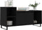 vidaXL - Tv-meubel - 100x35x55 - cm - bewerkt - hout - zwart