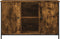 vidaXL - Tv-meubel - 100x35x65 - cm - bewerkt - hout - gerookt - eikenkleurig