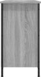 vidaXL - Tv-meubel - 100x35x65 - cm - bewerkt - hout - grijs - sonoma - eikenkleurig