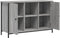 vidaXL - Tv-meubel - 100x35x65 - cm - bewerkt - hout - grijs - sonoma - eikenkleurig