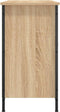 vidaXL - Tv-meubel - 100x35x65 - cm - bewerkt - hout - sonoma - eikenkleurig