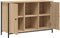 vidaXL - Tv-meubel - 100x35x65 - cm - bewerkt - hout - sonoma - eikenkleurig