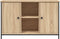 vidaXL - Tv-meubel - 100x35x65 - cm - bewerkt - hout - sonoma - eikenkleurig