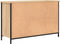 vidaXL - Tv-meubel - 100x35x65 - cm - bewerkt - hout - sonoma - eikenkleurig
