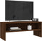 vidaXL - Tv-meubel - 100x40x40 - cm - bewerkt - hout - bruin - eikenkleur