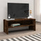 vidaXL - Tv-meubel - 100x40x40 - cm - bewerkt - hout - gerookt - eikenkleurig