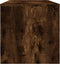 vidaXL - Tv-meubel - 100x40x40 - cm - bewerkt - hout - gerookt - eikenkleurig