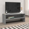 vidaXL - Tv-meubel - 100x40x40 - cm - bewerkt - hout - grijs - sonoma - eikenkleurig
