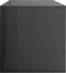 vidaXL - Tv-meubel - 100x40x40 - cm - bewerkt - hout - hoogglans - grijs