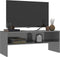 vidaXL - Tv-meubel - 100x40x40 - cm - bewerkt - hout - hoogglans - grijs