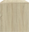 vidaXL - Tv-meubel - 100x40x40 - cm - bewerkt - hout - sonoma - eikenkleurig
