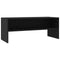 vidaXL - Tv-meubel - 100x40x40 - cm - bewerkt - hout - zwart