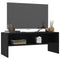 vidaXL - Tv-meubel - 100x40x40 - cm - bewerkt - hout - zwart