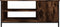 vidaXL - Tv-meubel - 100x40x45 - cm - bewerkt - hout - gerookt - eikenkleurig