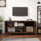 vidaXL - Tv-meubel - 100x40x45 - cm - bewerkt - hout - gerookt - eikenkleurig