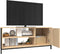 vidaXL - Tv-meubel - 100x40x45 - cm - bewerkt - hout - sonoma - eikenkleurig