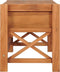 vidaXL - Tv-meubel - 100x40x45 - cm - teakhout