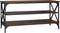 vidaXL - Tv-meubel - 100x40x50 - cm - bewerkt - hout - bruin - eikenkleur