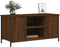 vidaXL - Tv-meubel - 100x40x50 - cm - bewerkt - hout - bruin - eikenkleur