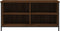 vidaXL - Tv-meubel - 100x40x50 - cm - bewerkt - hout - bruin - eikenkleur