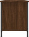 vidaXL - Tv-meubel - 100x40x50 - cm - bewerkt - hout - bruin - eikenkleur