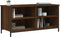 vidaXL - Tv-meubel - 100x40x50 - cm - bewerkt - hout - bruin - eikenkleur