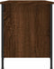 vidaXL - Tv-meubel - 100x40x50 - cm - bewerkt - hout - bruin - eikenkleur