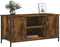 vidaXL - Tv-meubel - 100x40x50 - cm - bewerkt - hout - gerookt - eikenkleurig