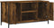 vidaXL - Tv-meubel - 100x40x50 - cm - bewerkt - hout - gerookt - eikenkleurig