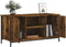 vidaXL - Tv-meubel - 100x40x50 - cm - bewerkt - hout - gerookt - eikenkleurig