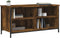 vidaXL - Tv-meubel - 100x40x50 - cm - bewerkt - hout - gerookt - eikenkleurig