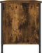 vidaXL - Tv-meubel - 100x40x50 - cm - bewerkt - hout - gerookt - eikenkleurig