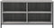 vidaXL - Tv-meubel - 100x40x50 - cm - bewerkt - hout - grijs - sonoma - eikenkleurig
