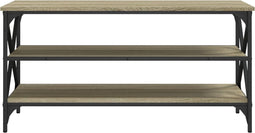 vidaXL - Tv-meubel - 100x40x50 - cm - bewerkt - hout - sonoma - eikenkleurig