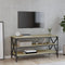 vidaXL - Tv-meubel - 100x40x50 - cm - bewerkt - hout - sonoma - eikenkleurig