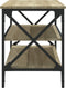 vidaXL - Tv-meubel - 100x40x50 - cm - bewerkt - hout - sonoma - eikenkleurig