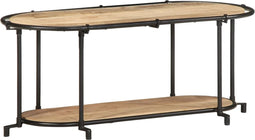 vidaXL - Tv-meubel - 100x42x40 - cm - massief - ruw - mangohout