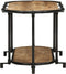 vidaXL - Tv-meubel - 100x42x40 - cm - massief - ruw - mangohout