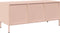 vidaXL - Tv-meubel - 101,5x39x43,5 - cm - koudgewalst - staal - roze