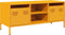 vidaXL - Tv-meubel - 101,5x39x43,5 - cm - koudgewalst - staal - mosterdgeel