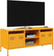 vidaXL - Tv-meubel - 101,5x39x43,5 - cm - koudgewalst - staal - mosterdgeel