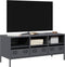 vidaXL - Tv-meubel - 101,5x39x43,5 - cm - koudgewalst - staal - antracietkleurig