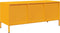 vidaXL - Tv-meubel - 101,5x39x43,5 - cm - koudgewalst - staal - mosterdgeel