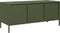 vidaXL - Tv-meubel - 101,5x39x43,5 - cm - koudgewalst - staal - olijfgroen