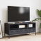 vidaXL - Tv-meubel - 101,5x39x43,5 - cm - koudgewalst - staal - antracietkleurig