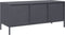 vidaXL - Tv-meubel - 101,5x39x43,5 - cm - koudgewalst - staal - antracietkleurig